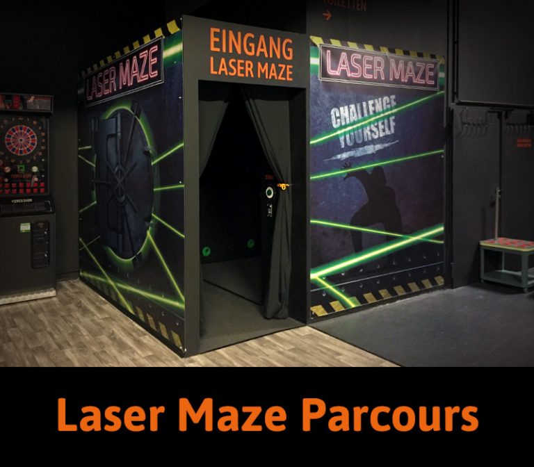 Laser Maze Blacklight Arena
